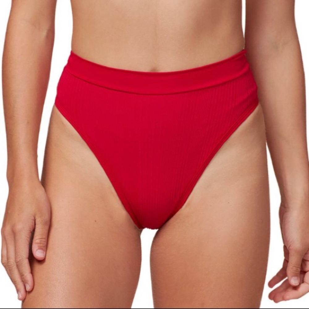 L*Space Ridin' High Frenchi Bitsy Bottom in Red